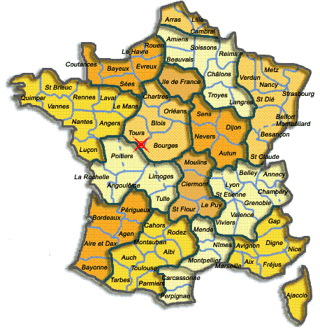 Carte de France
